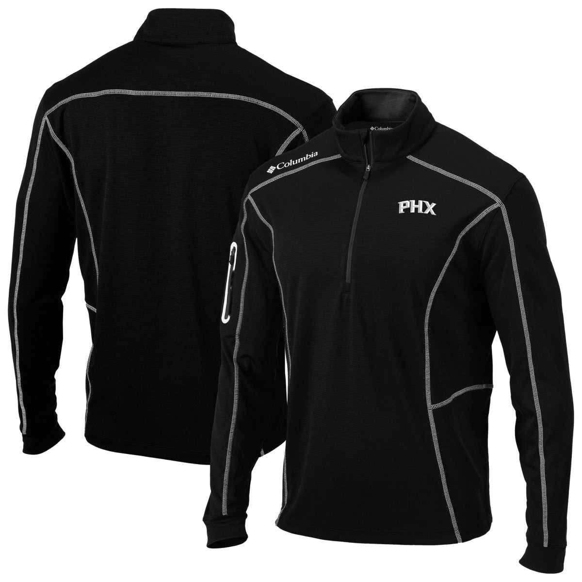 Columbia - Phoenix Suns Omni-Wick Shotgun Quarter-Zip Jacket - Black