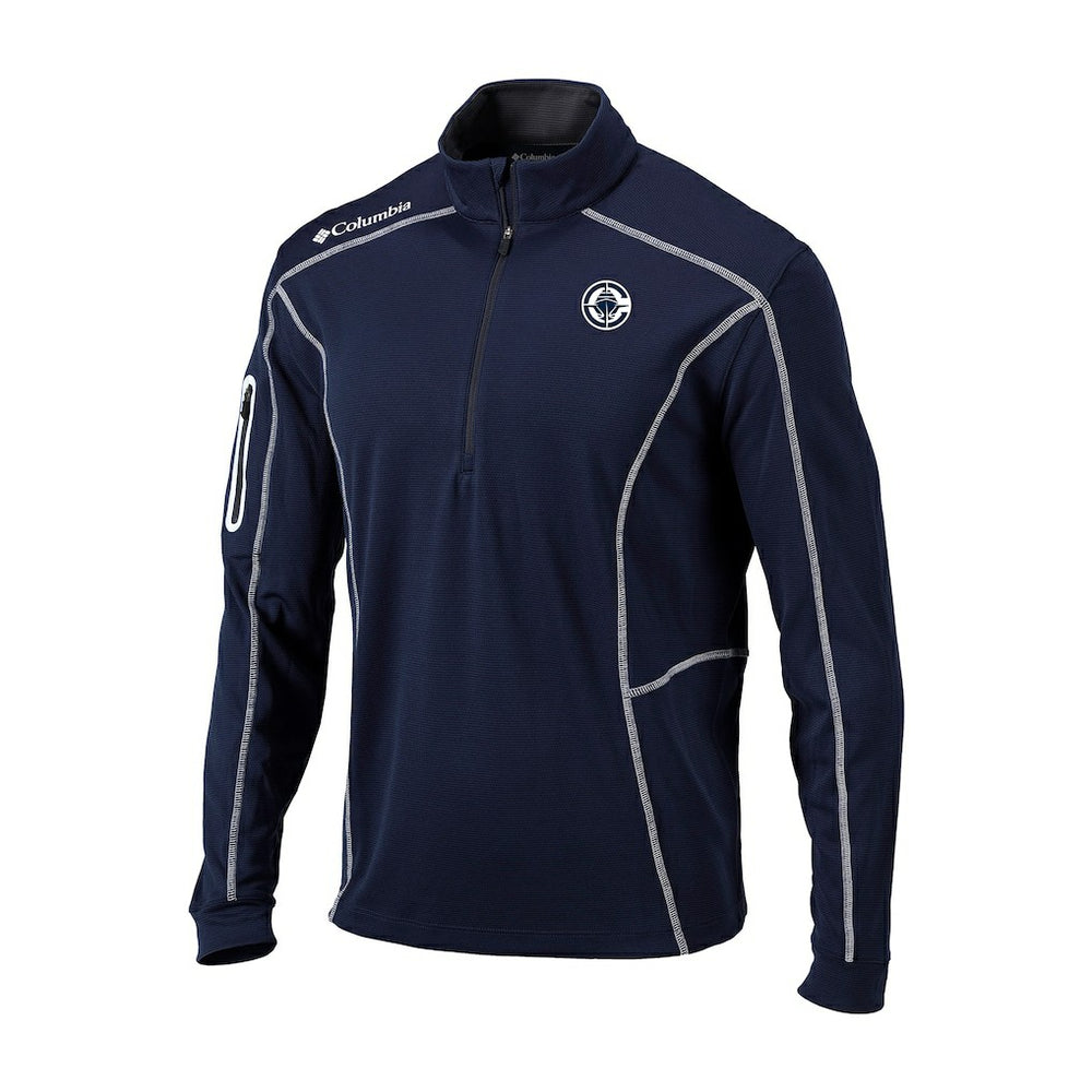 Columbia - LA Clippers Omni-Wick Shotgun Quarter-Zip Jacket - Navy