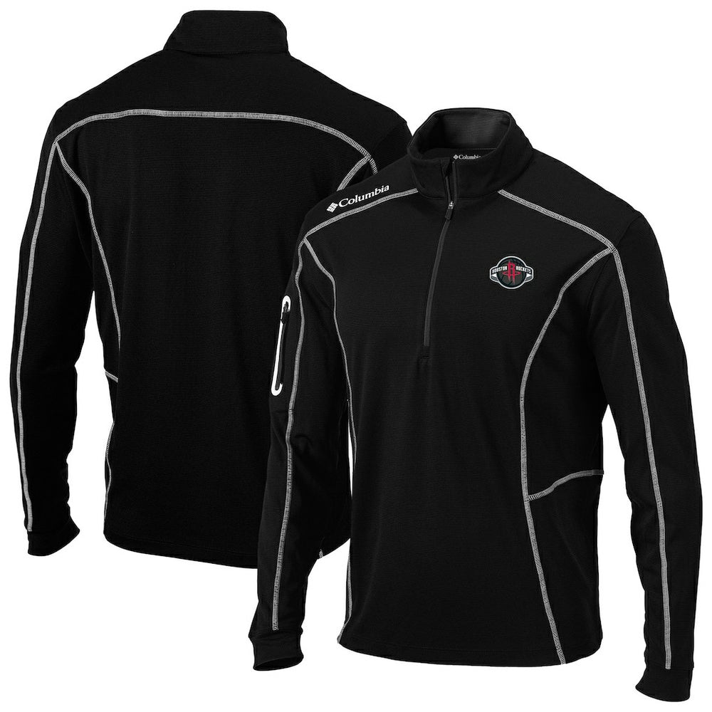 Columbia - Houston Rockets Omni-Wick Shotgun Quarter-Zip Jacket - Black