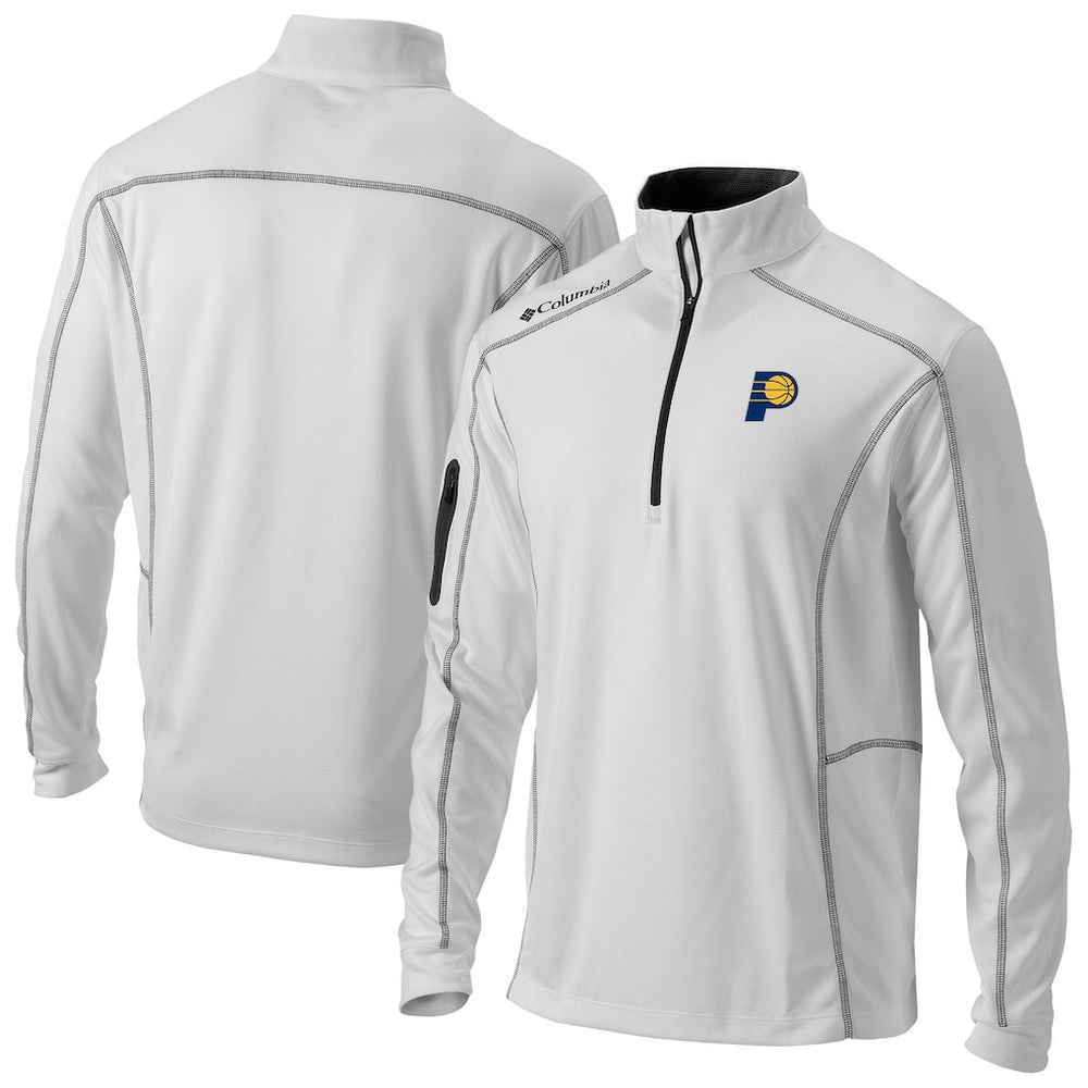 Columbia - Indiana Pacers Omni-Wick Shotgun Quarter-Zip Jacket - White