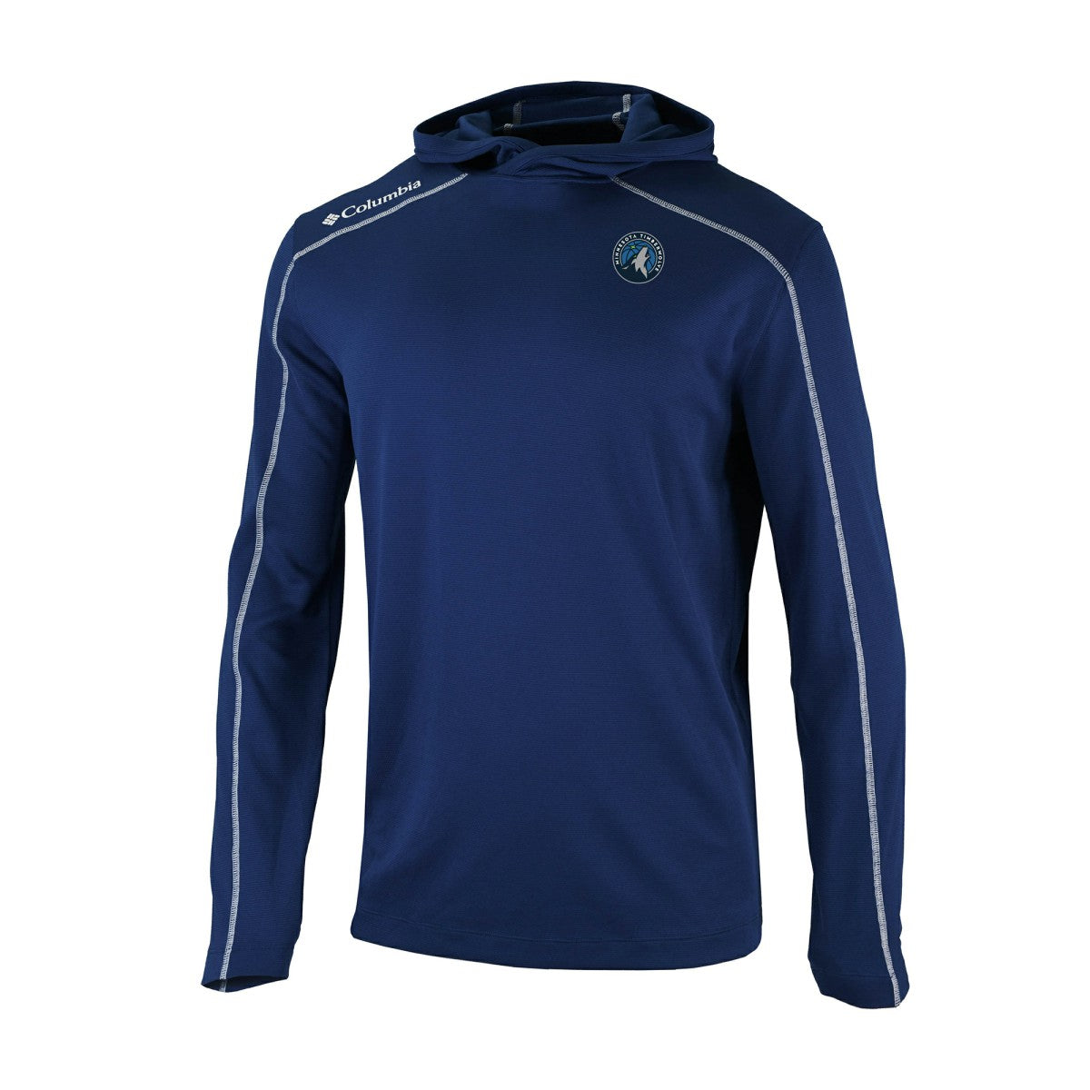 Columbia - Minnesota Timberwolves Omni-Wick Shotgun Pullover Hoodie - Navy