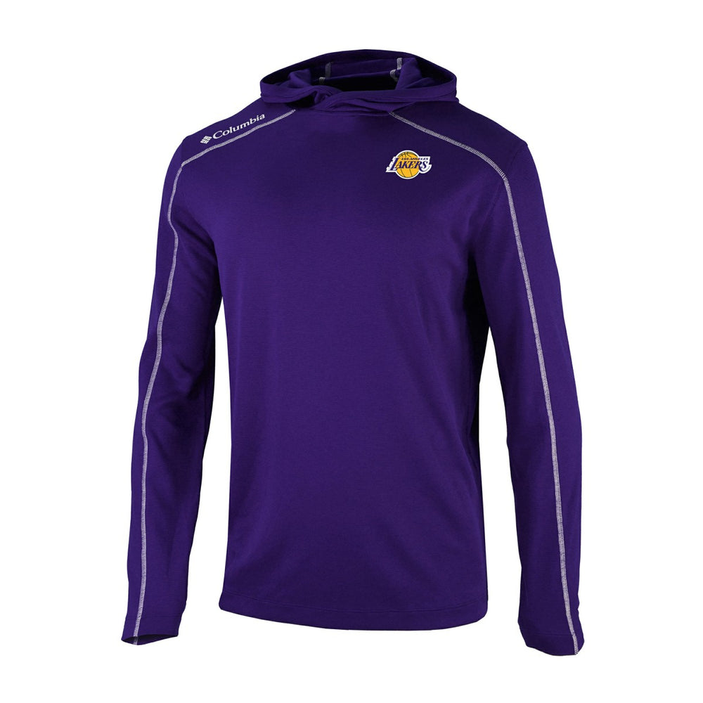 Columbia - Los Angeles Lakers Omni-Wick Shotgun Pullover Hoodie - Purple
