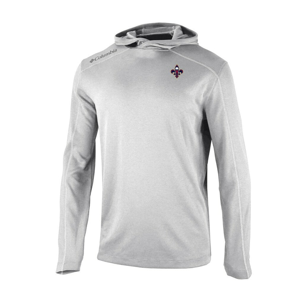 Columbia - New Orleans Pelicans Omni-Wick Shotgun Pullover Hoodie - Gray