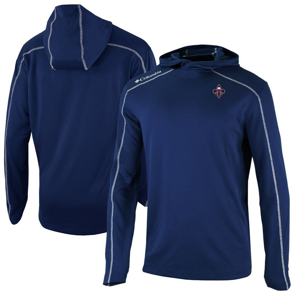 Columbia - New Orleans Pelicans Omni-Wick Shotgun Pullover Hoodie - Navy
