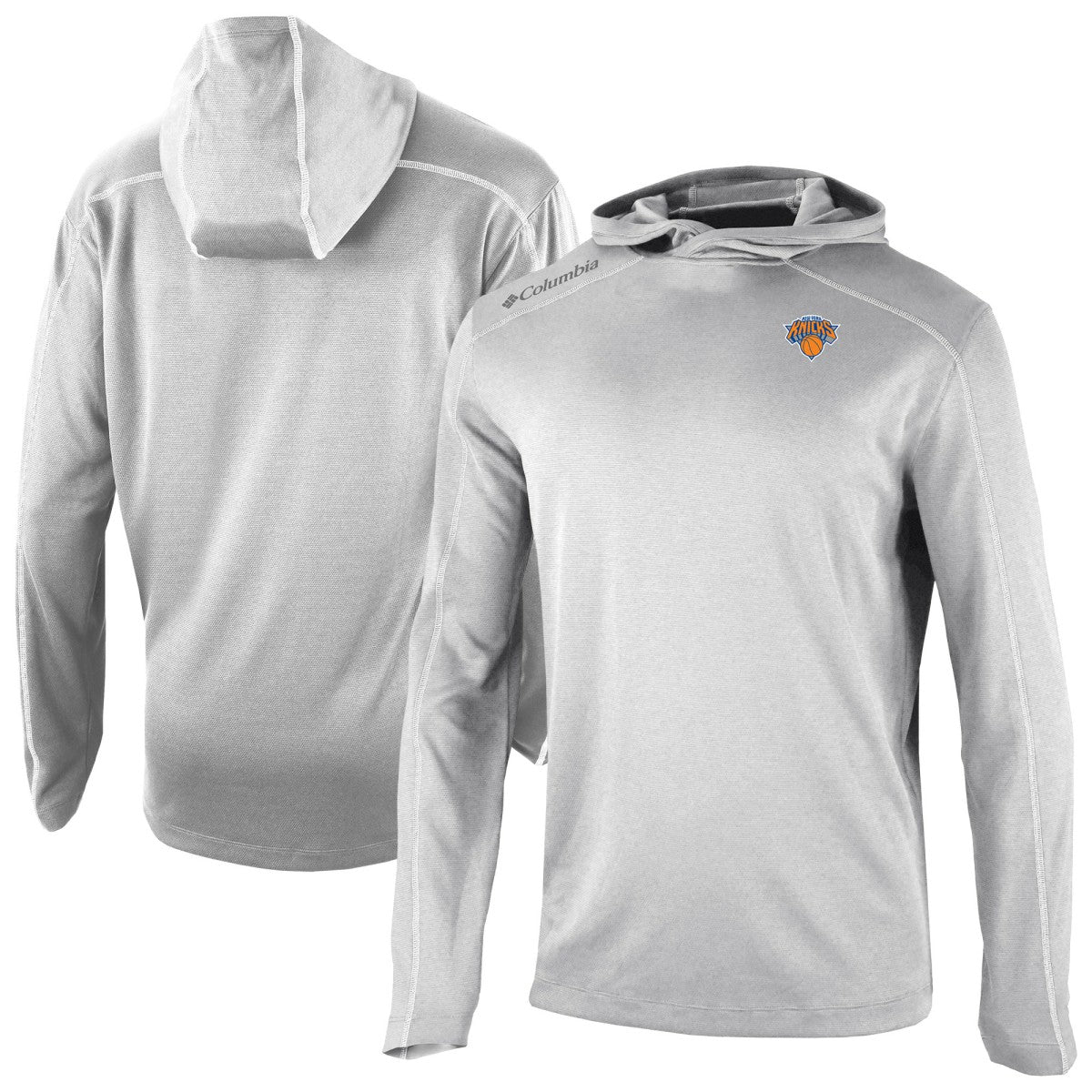 Columbia - New York Knicks Omni-Wick Shotgun Pullover Hoodie - Gray