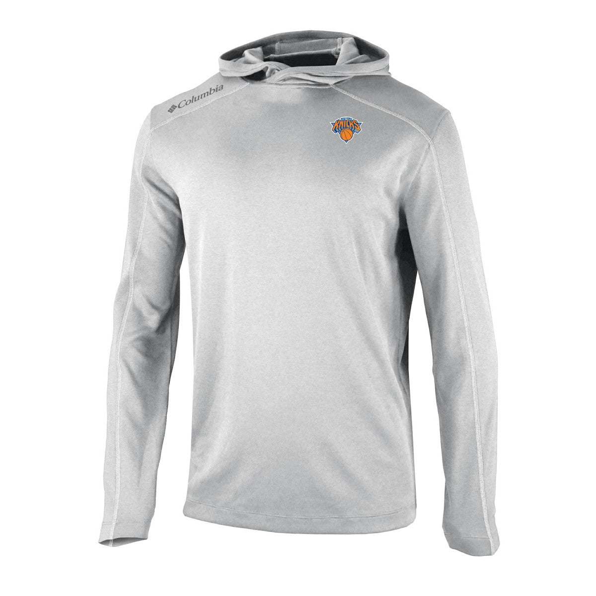 Columbia - New York Knicks Omni-Wick Shotgun Pullover Hoodie - Gray