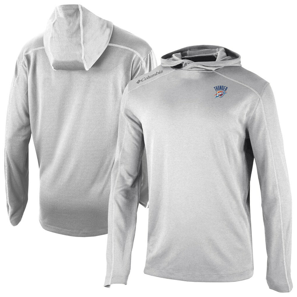 Columbia - Oklahoma City Thunder Omni-Wick Shotgun Pullover Hoodie - Gray