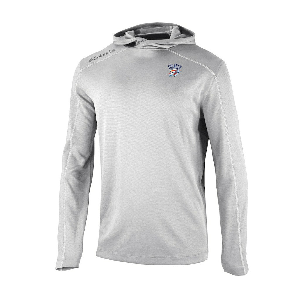 Columbia - Oklahoma City Thunder Omni-Wick Shotgun Pullover Hoodie - Gray