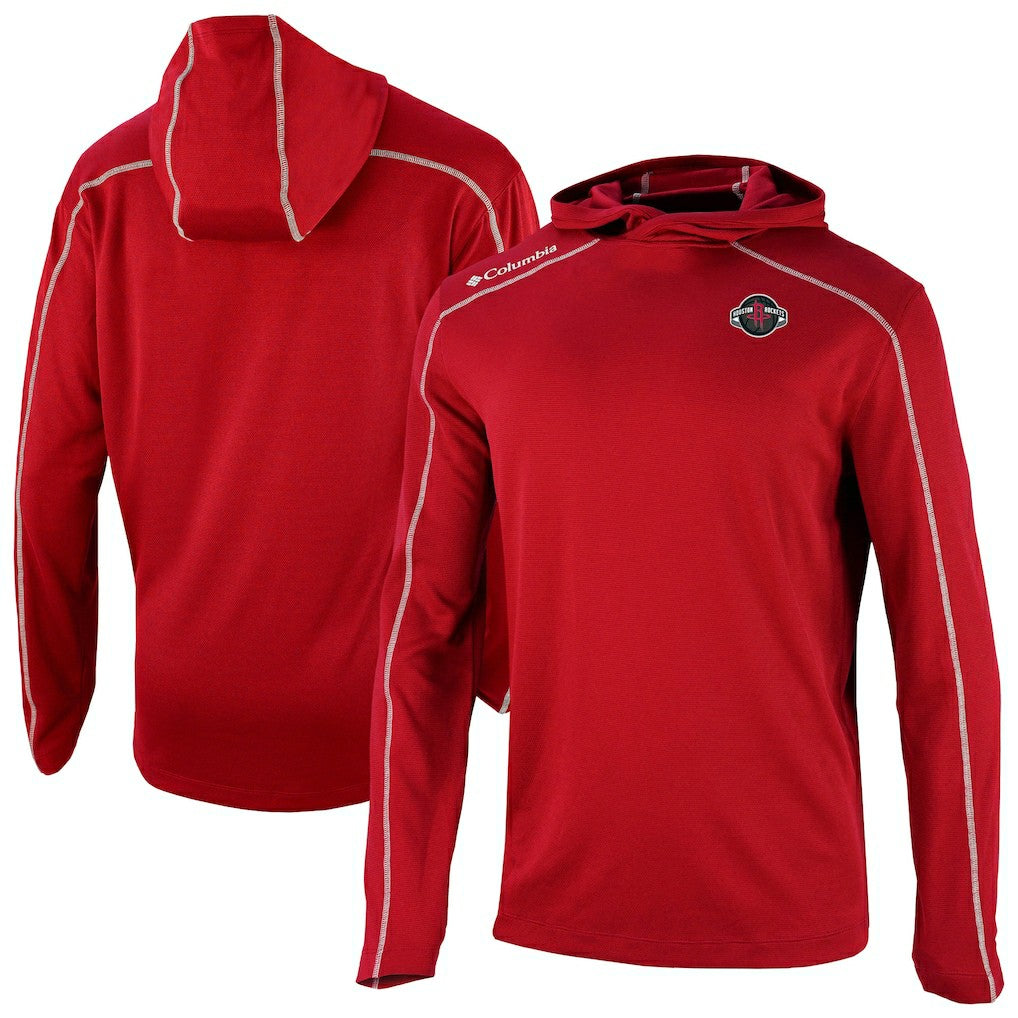 Columbia - Houston Rockets Omni-Wick Shotgun Pullover Hoodie - Red