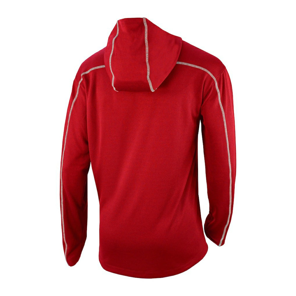 Columbia - Philadelphia 76ers Omni-Wick Shotgun Pullover Hoodie - Red