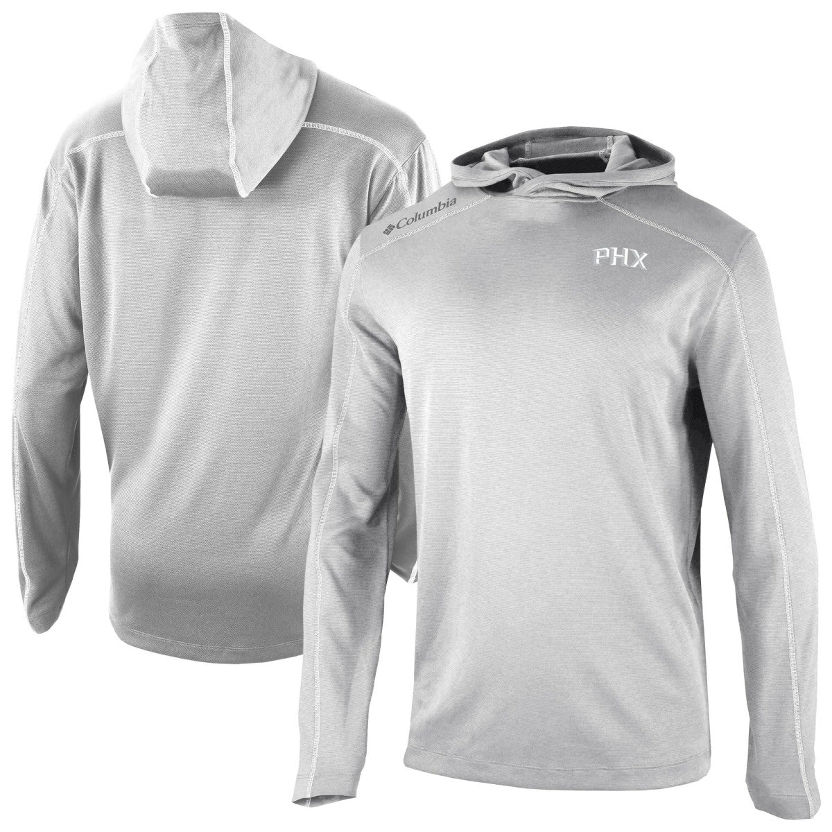 Columbia - Phoenix Suns Omni-Wick Shotgun Pullover Hoodie - Gray