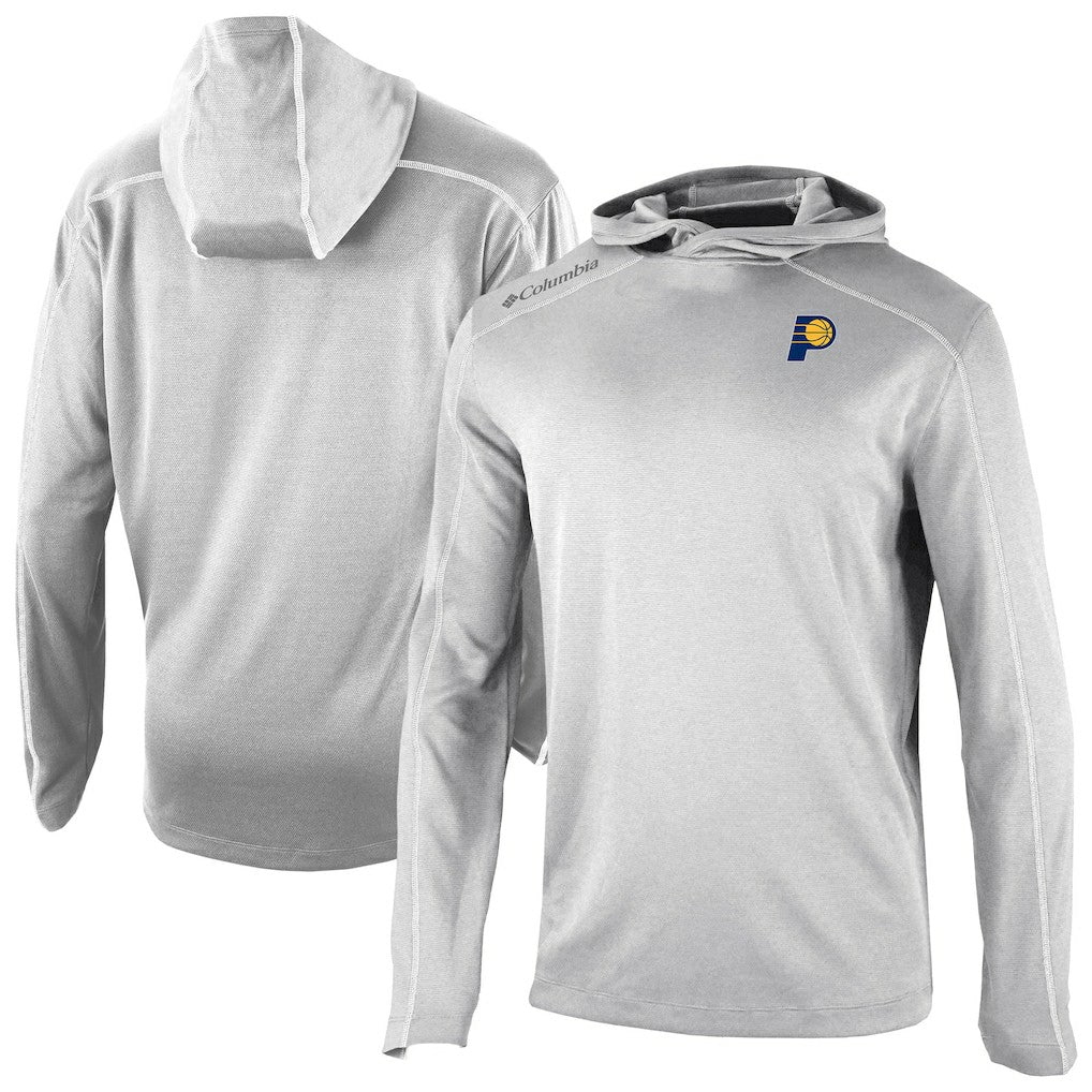 Columbia - Indiana Pacers Omni-Wick Shotgun Pullover Hoodie - Gray