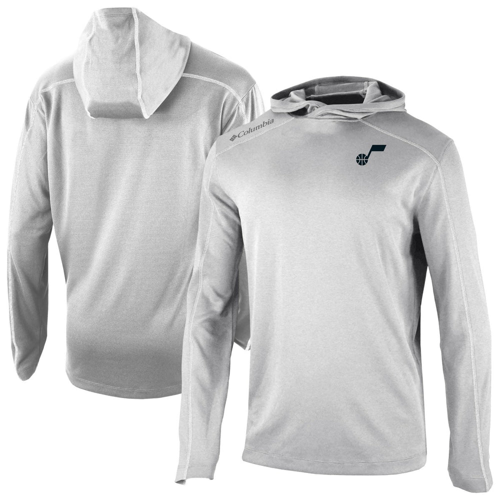 Columbia - Utah Jazz Omni-Wick Shotgun Pullover Hoodie - Gray