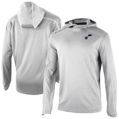 Columbia - Utah Jazz Omni-Wick Shotgun Pullover Hoodie - Gray