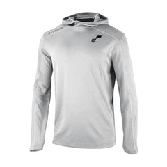 Columbia - Utah Jazz Omni-Wick Shotgun Pullover Hoodie - Gray