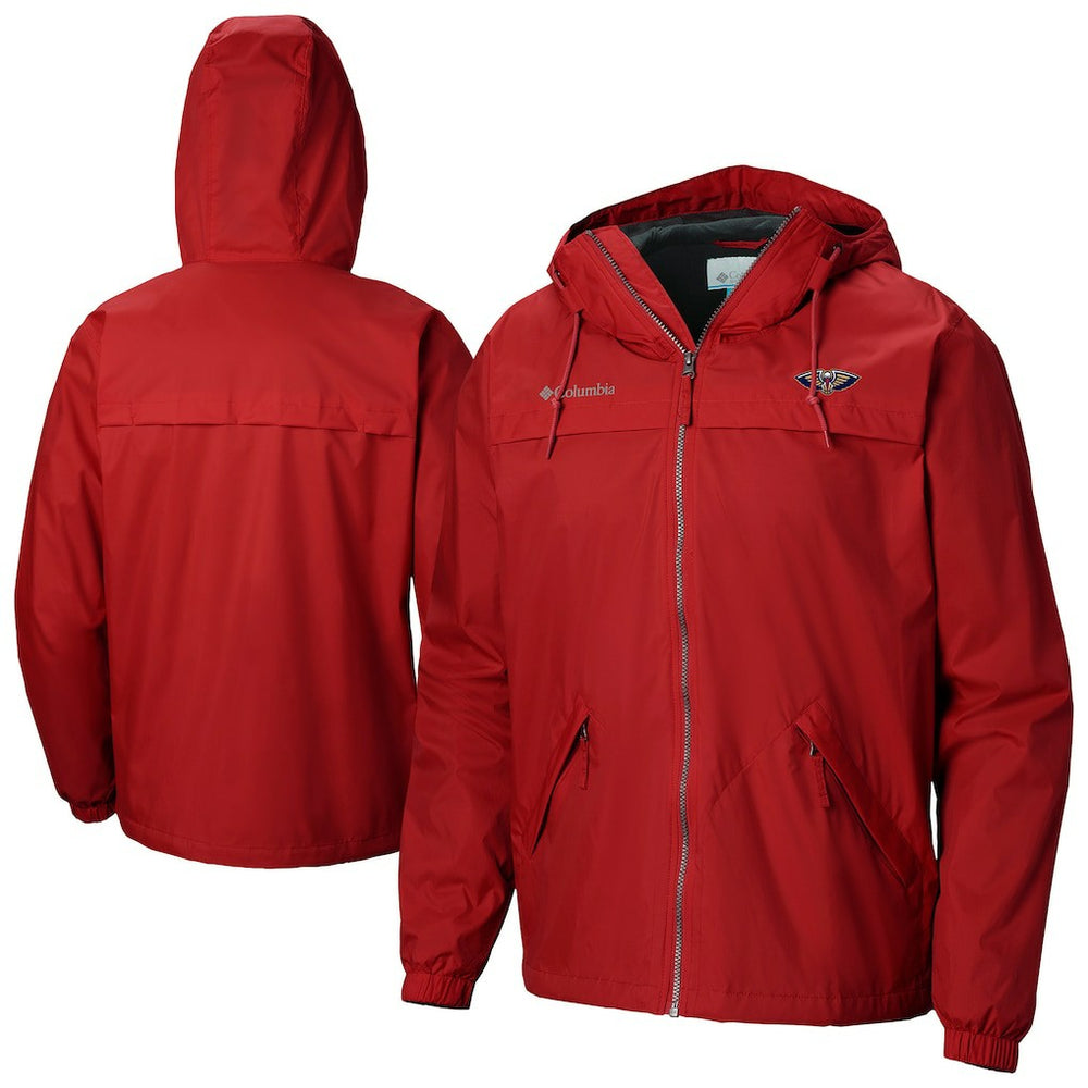 Columbia - New Orleans Pelicans Oroville Creek Lined Full-Zip Jacket - Red