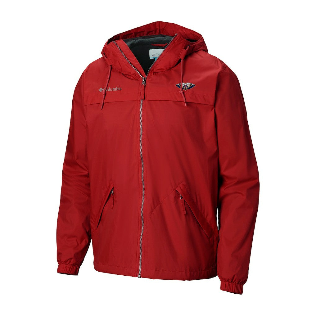 Columbia - New Orleans Pelicans Oroville Creek Lined Full-Zip Jacket - Red