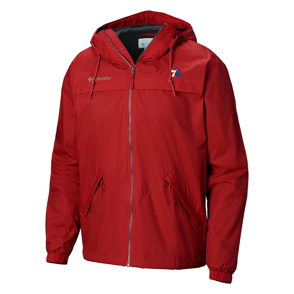 Columbia - Philadelphia 76ers Oroville Creek Lined Full-Zip Jacket - Red