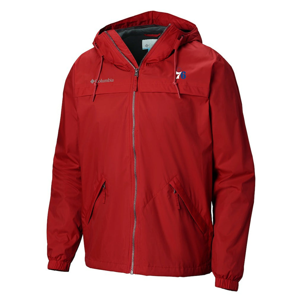 Columbia - Philadelphia 76ers Oroville Creek Lined Full-Zip Jacket - Red