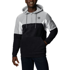 Columbia - Utah Jazz Men's Lodge Quarter-Zip Hoodie - Black