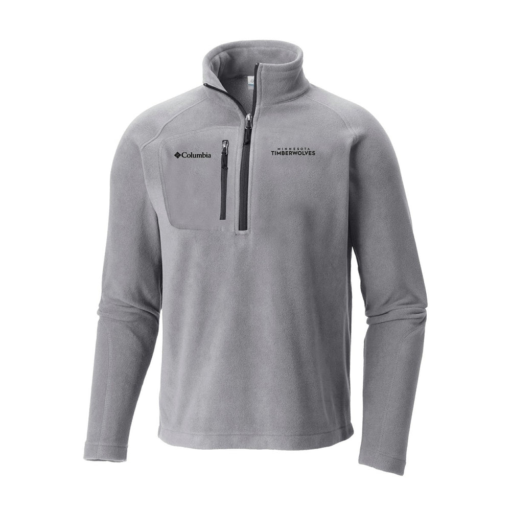 Columbia - Minnesota Timberwolves Fast Trek III Half-Zip Fleece Pullover - Gray