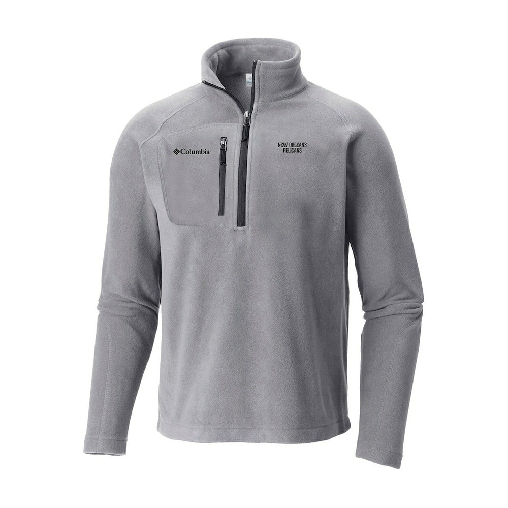 Columbia - New Orleans Pelicans Fast Trek III Half-Zip Fleece Pullover - Gray