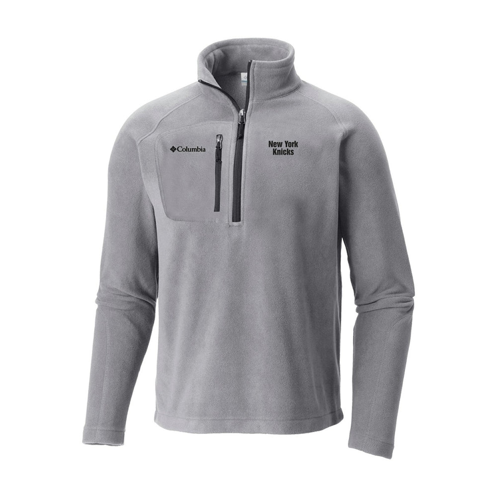 Columbia - New York Knicks Fast Trek III Half-Zip Fleece Pullover - Gray