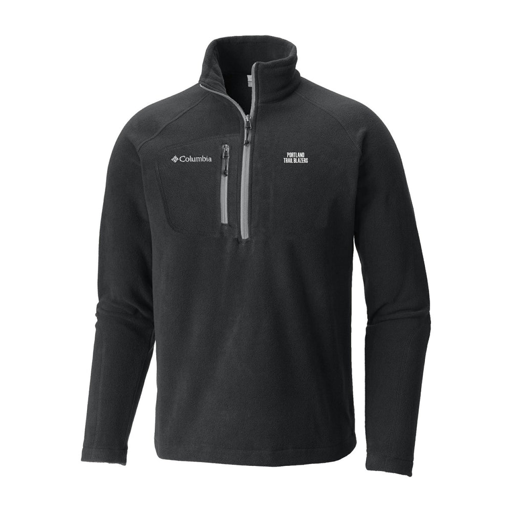 Columbia - Portland Trail Blazers Fast Trek III Half-Zip Fleece Pullover - Black