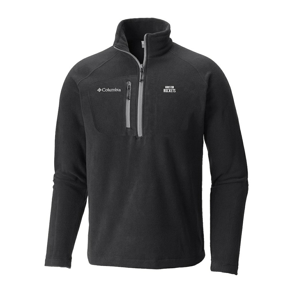 Columbia - Houston Rockets Fast Trek III Half-Zip Fleece Pullover - Black