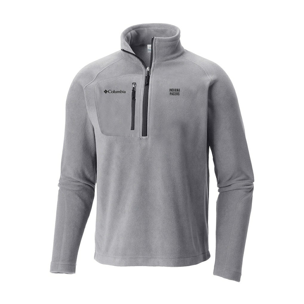 Columbia - Indiana Pacers Fast Trek III Half-Zip Fleece Pullover - Gray