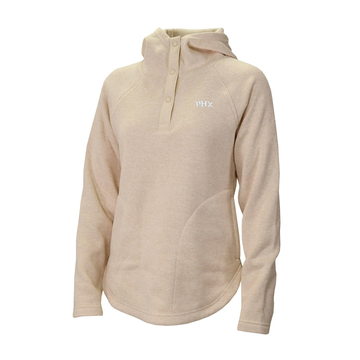 Columbia - Phoenix Suns Women's Sweater Weather Quarter-Snap Hoodie - Cream