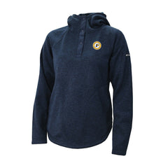 Columbia - Indiana Pacers Women's Sweater Weather Quarter-Snap Hoodie - Navy
