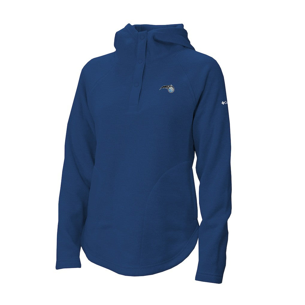 Columbia - Orlando Magic Women's Sweater Weather Quarter-Snap Hoodie - Blue