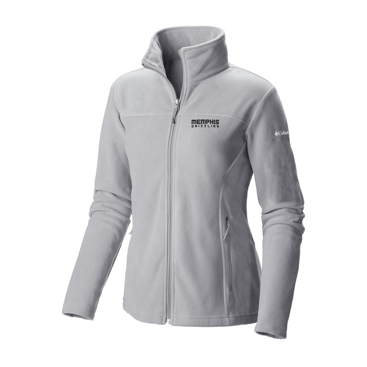 Columbia - Memphis Grizzlies Women's Give & Go II Fleece Full-Zip Jacket - Gray
