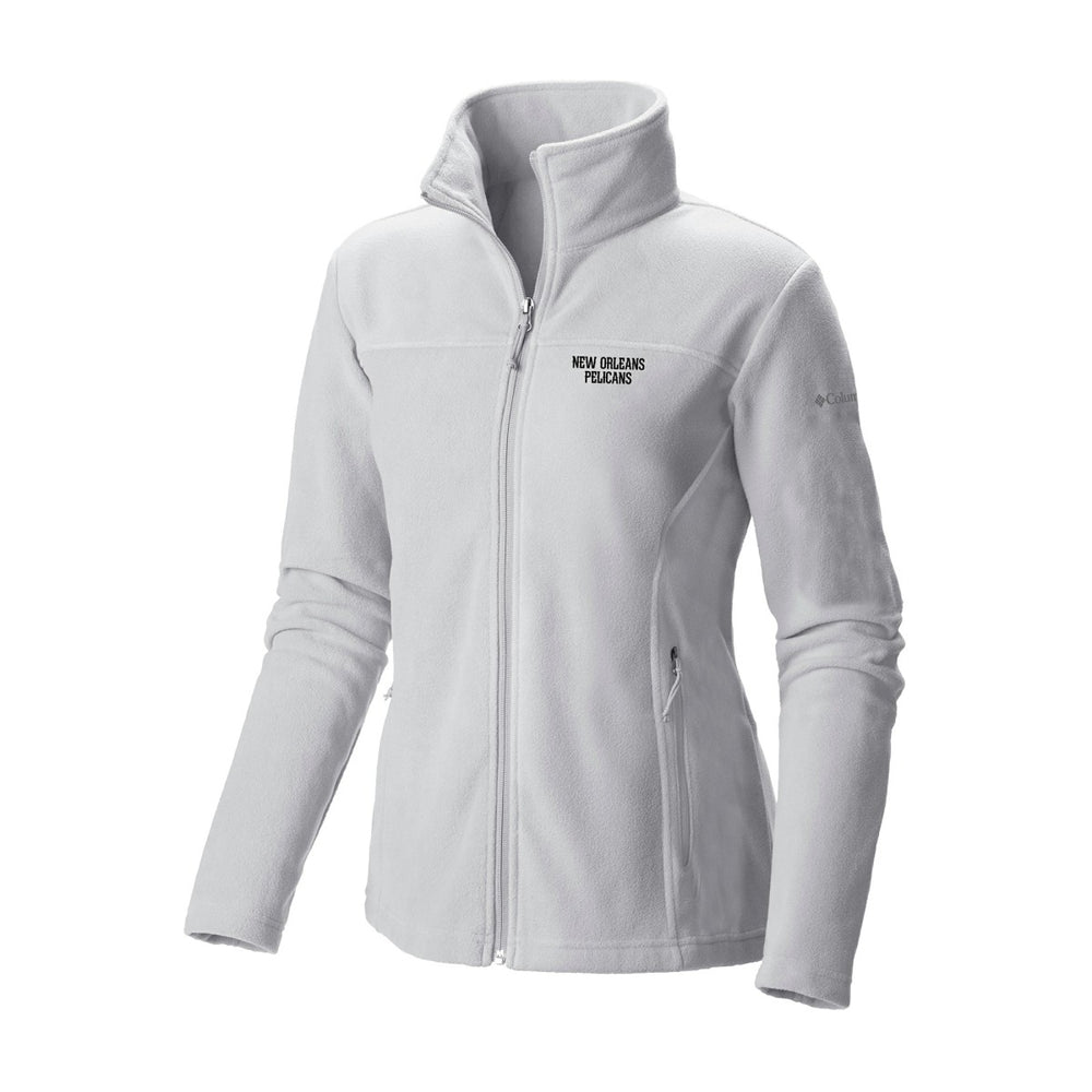 Columbia - New Orleans Pelicans Women's Give & Go II Fleece Full-Zip Jacket - White