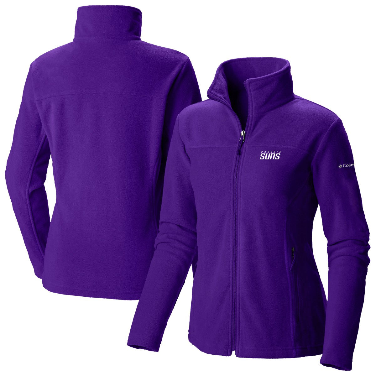 Columbia - Phoenix Suns Women's Give & Go II Fleece Full-Zip Jacket - Purple