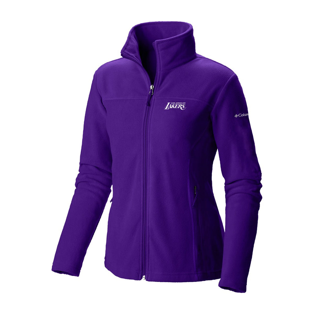 Columbia - Los Angeles Lakers Women's Give & Go II Fleece Full-Zip Jacket - Purple