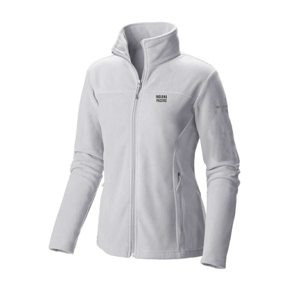 Columbia - Indiana Pacers Women's Give & Go II Fleece Full-Zip Jacket - White