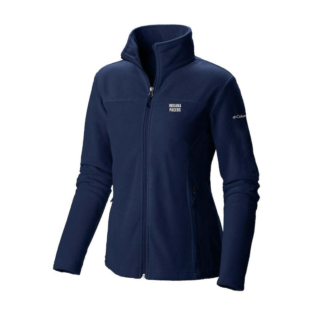 Columbia - Indiana Pacers Women's Give & Go II Fleece Full-Zip Jacket - Navy
