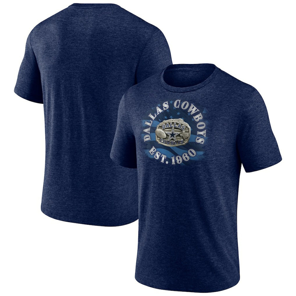 Dallas Cowboys Sporting Chance Tri-Blend T-Shirt Navy - NFL