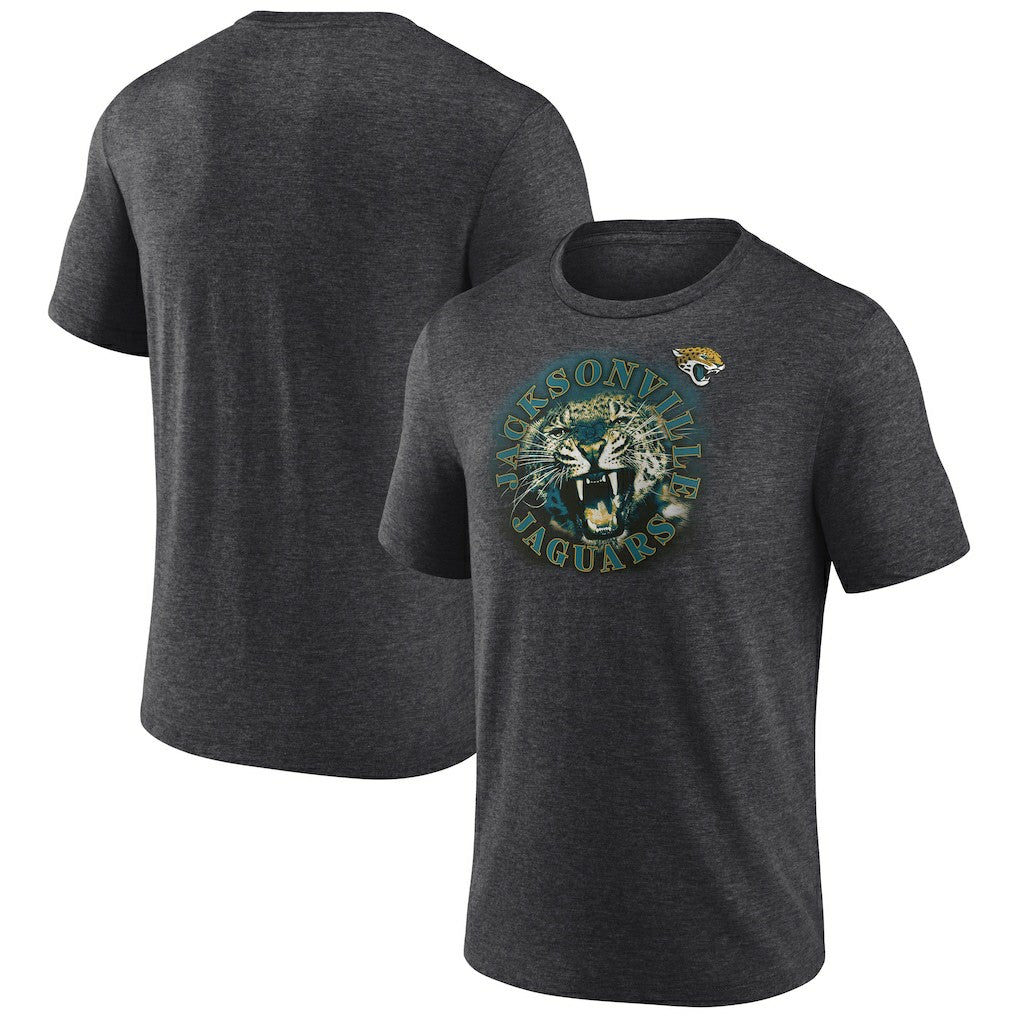 Jacksonville Jaguars Sporting Chance Tri-Blend T-Shirt Charcoal - NFL