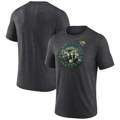 Jacksonville Jaguars Sporting Chance Tri-Blend T-Shirt Charcoal - NFL