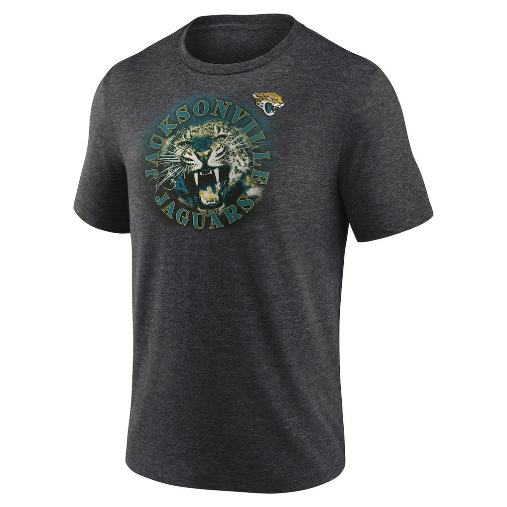 Jacksonville Jaguars Sporting Chance Tri-Blend T-Shirt Charcoal - NFL