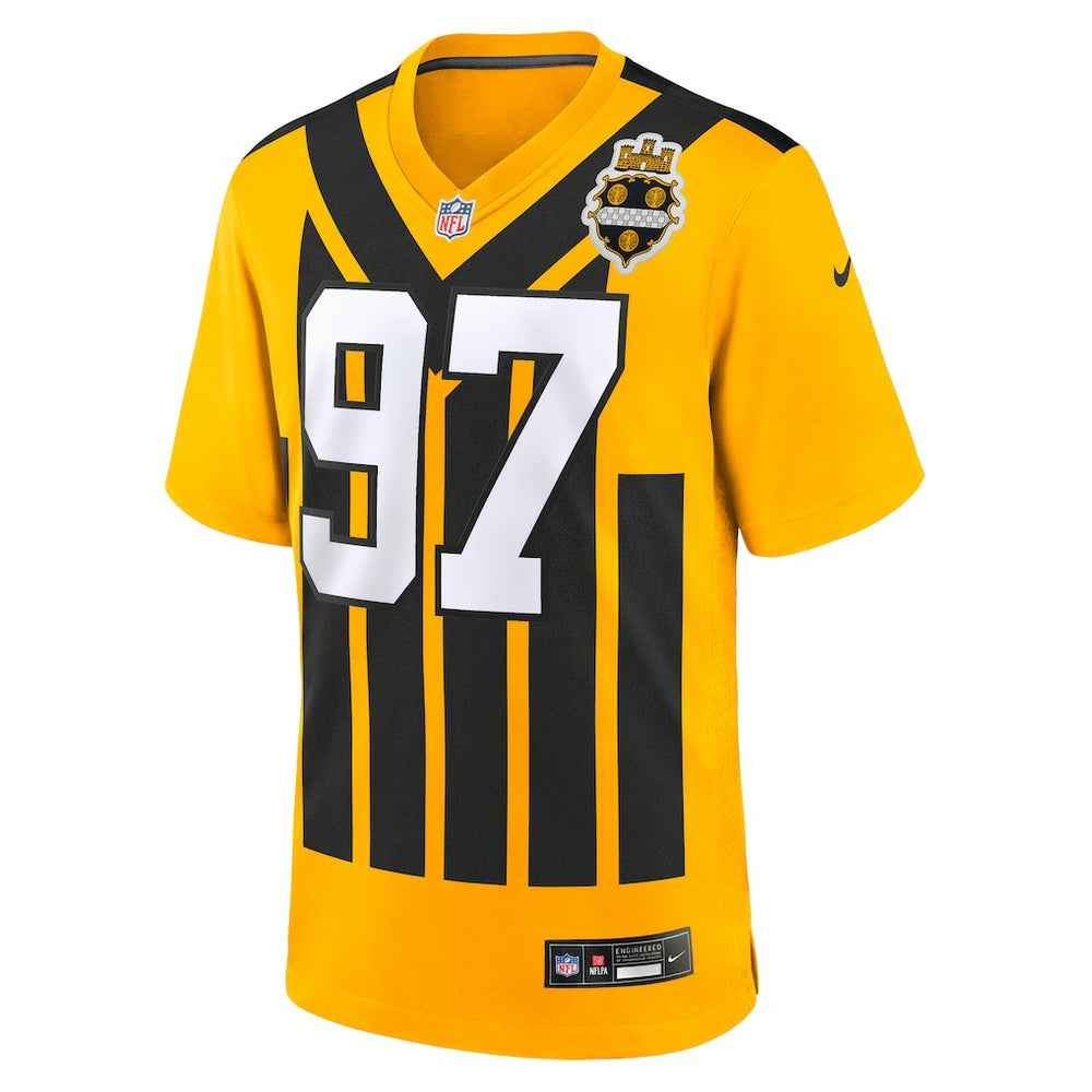 Cameron Heyward Pittsburgh Steelers Alternate 1933 Throwback Game Jersey Gold - Nike