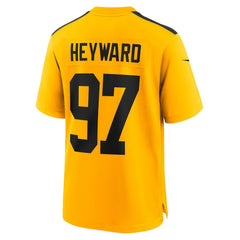 Cameron Heyward Pittsburgh Steelers Alternate 1933 Throwback Game Jersey Gold - Nike