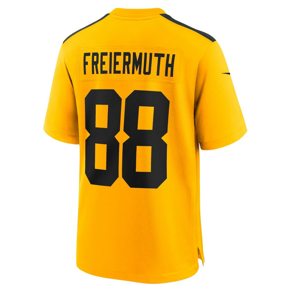 Pat Freiermuth Pittsburgh Steelers Alternate 1933 Throwback Game Jersey Gold - Nike