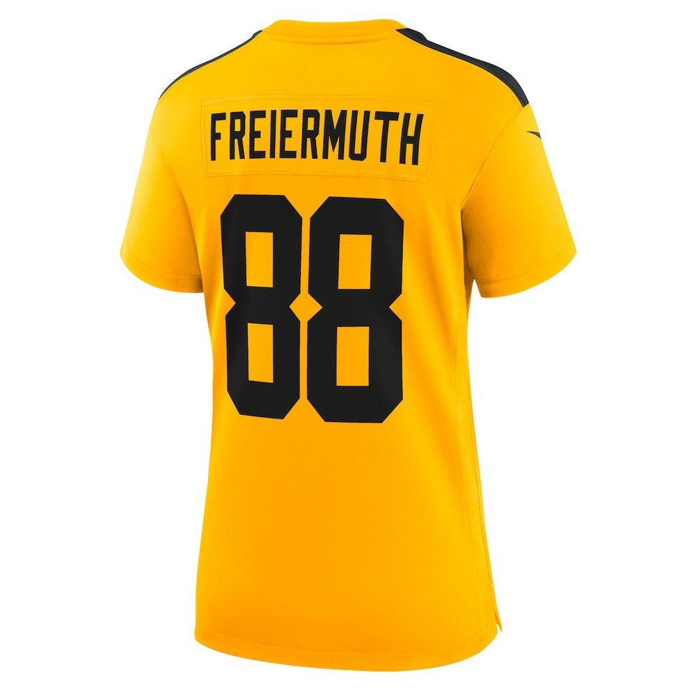 Pat Freiermuth Pittsburgh Steelers Women's Alternate 1933 Throwback Game Jersey Gold - Nike