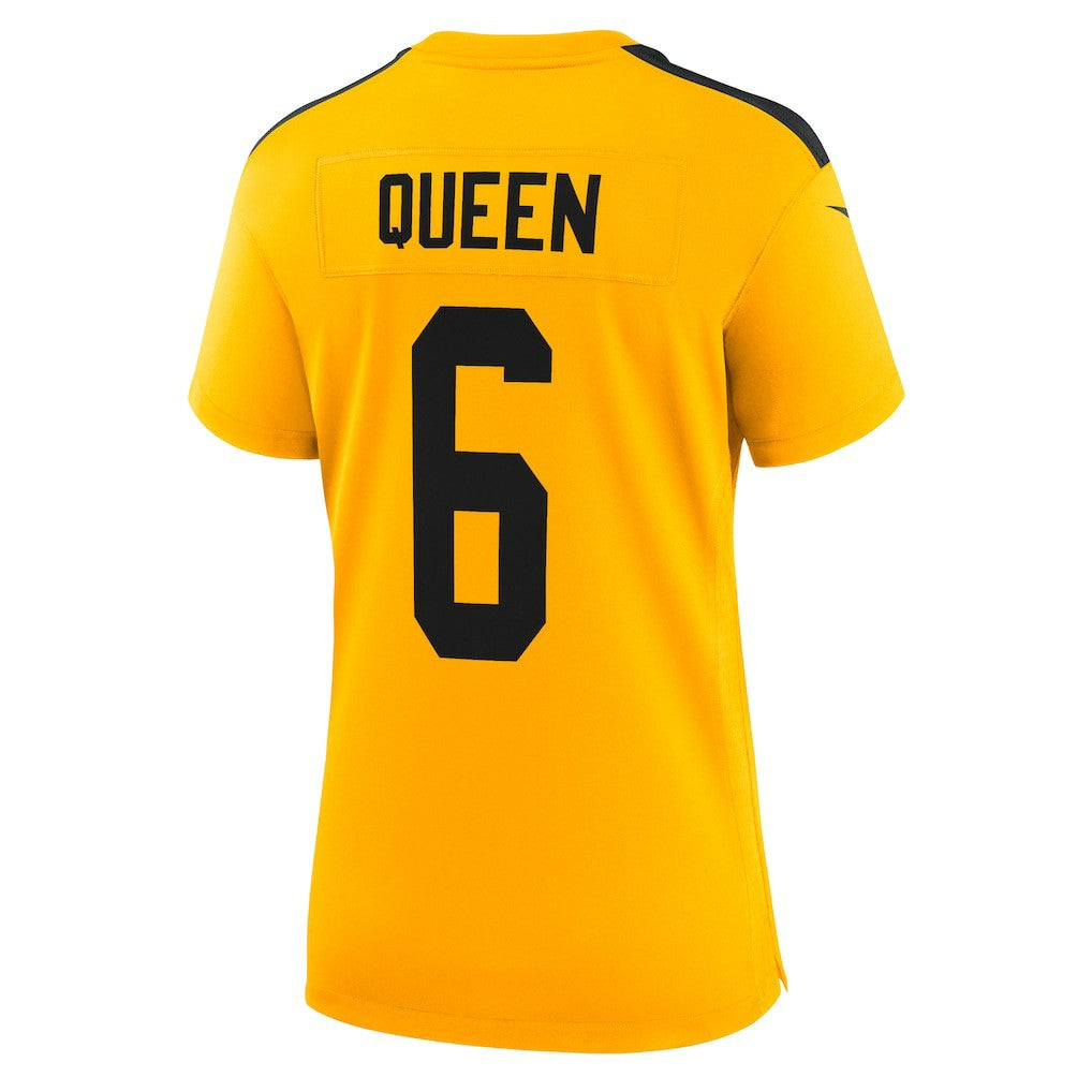 Patrick Queen Pittsburgh Steelers Women's Alternate 1933 Throwback Game Jersey - Gold | NFL Jerseys