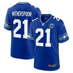 Devon Witherspoon Seattle Seahawks Alternate 50th Season Game Jersey Royal - Nike