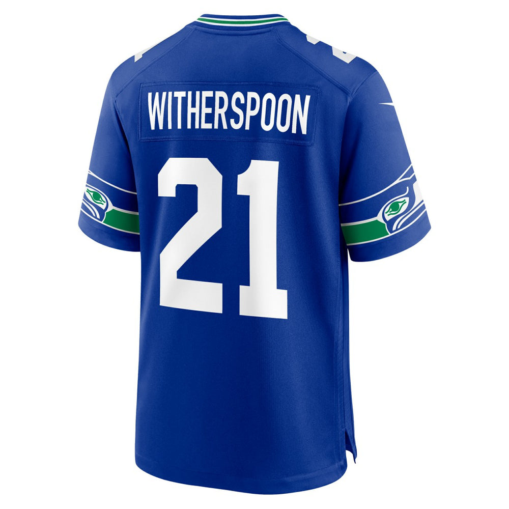 Devon Witherspoon Seattle Seahawks Alternate 50th Season Game Jersey Royal - Nike